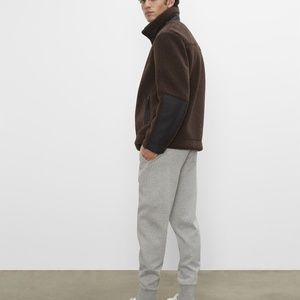 Sherpa Jacket - New With Tags - NEVER WORN - Brown